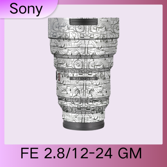 Lentes Sony FE12-24F2.8 GM  - Pele câmera, adesivo câmera - com alta resistência a arranhões, à prova d'água e com design elegante.